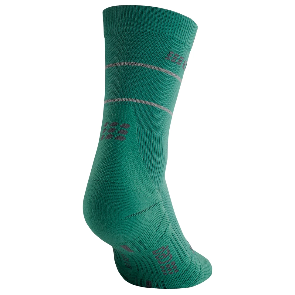 CEP - Reflective Mid Cut Socks - Chaussettes De Running 2 CEP - Reflective Mid Cut Socks - Chaussettes De Running – Image 2