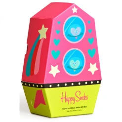 Happy Socks - Kid's Hearts And Stars Socks Gift Set - Chaussettes Multifonctions -Magasin De Chaussures D'Extérieur happy socks kids hearts and stars socks gift set chaussettes multifonctions 1