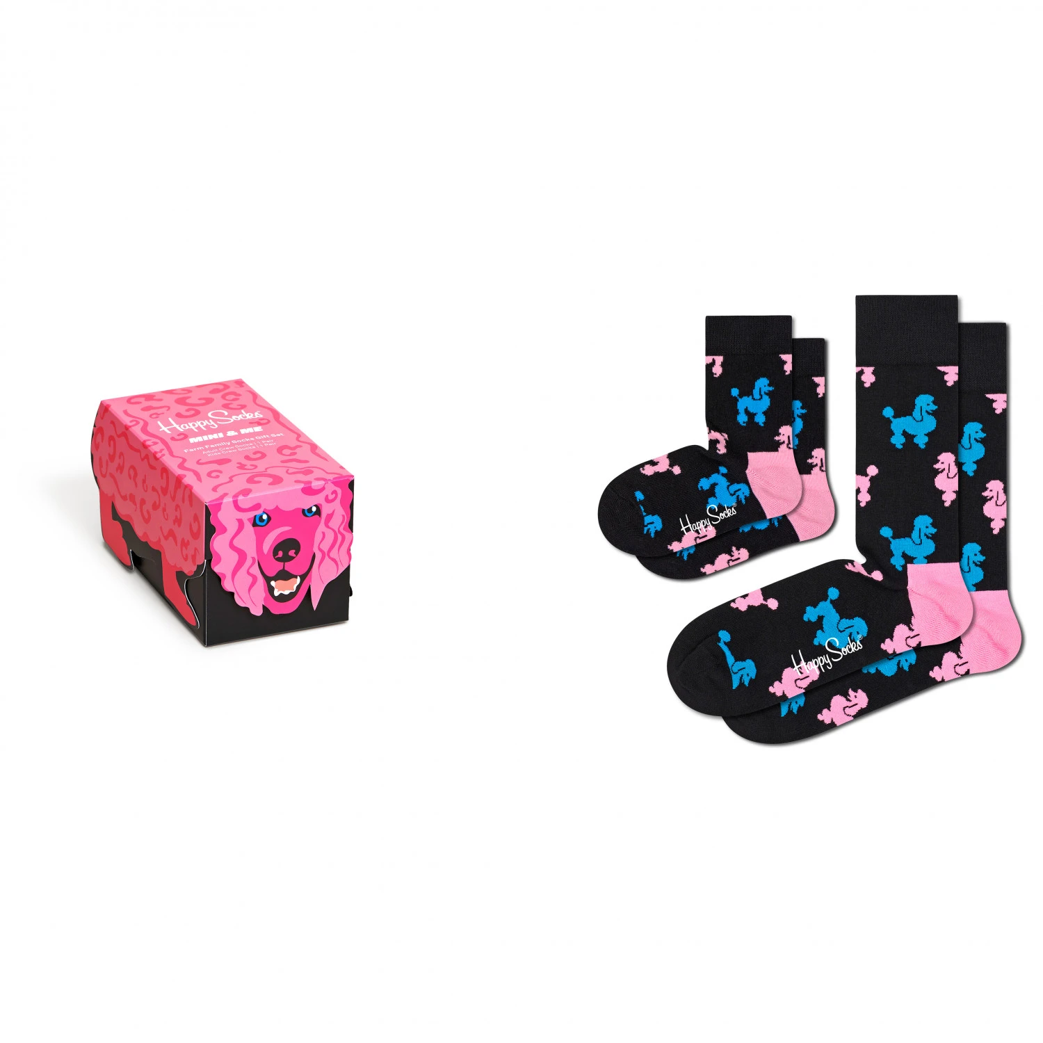 Happy Socks - Poodle Socks Gift Set 2-Pack - Chaussettes Multifonctions 2 Happy Socks - Poodle Socks Gift Set 2-Pack - Chaussettes Multifonctions – Image 2