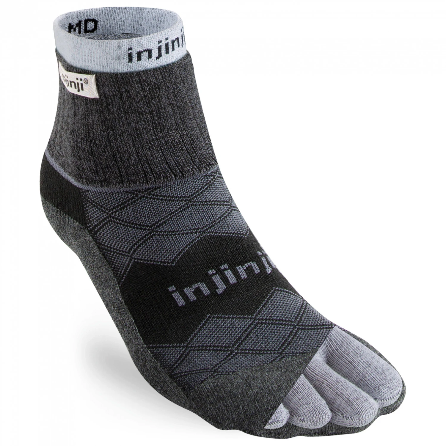 Injinji - Liner+Runner Mini-Crew - Chaussettes De Running 2 Injinji - Liner+Runner Mini-Crew - Chaussettes De Running – Image 2