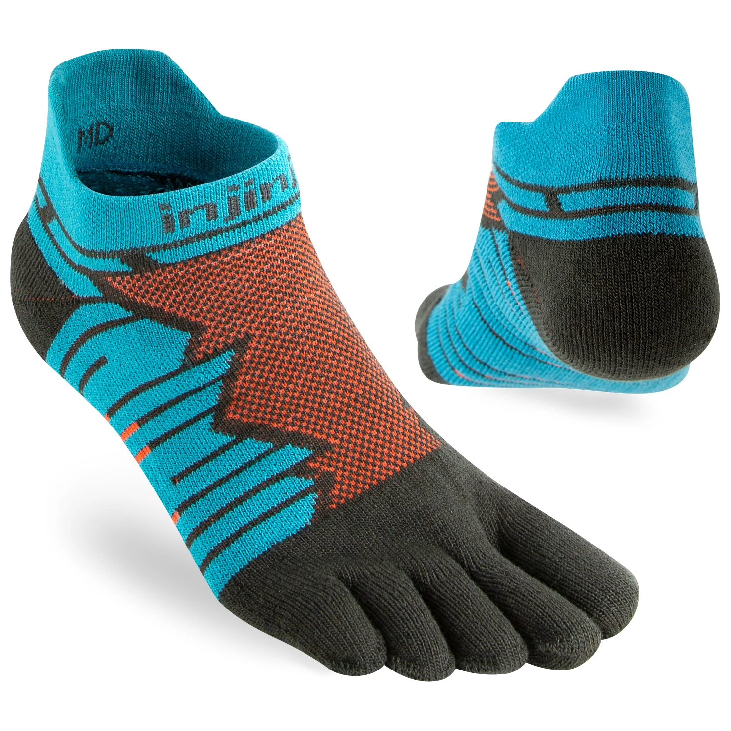 Injinji - Run Technical No Show - Chaussettes De Running 2 Injinji - Run Technical No Show - Chaussettes De Running – Image 2
