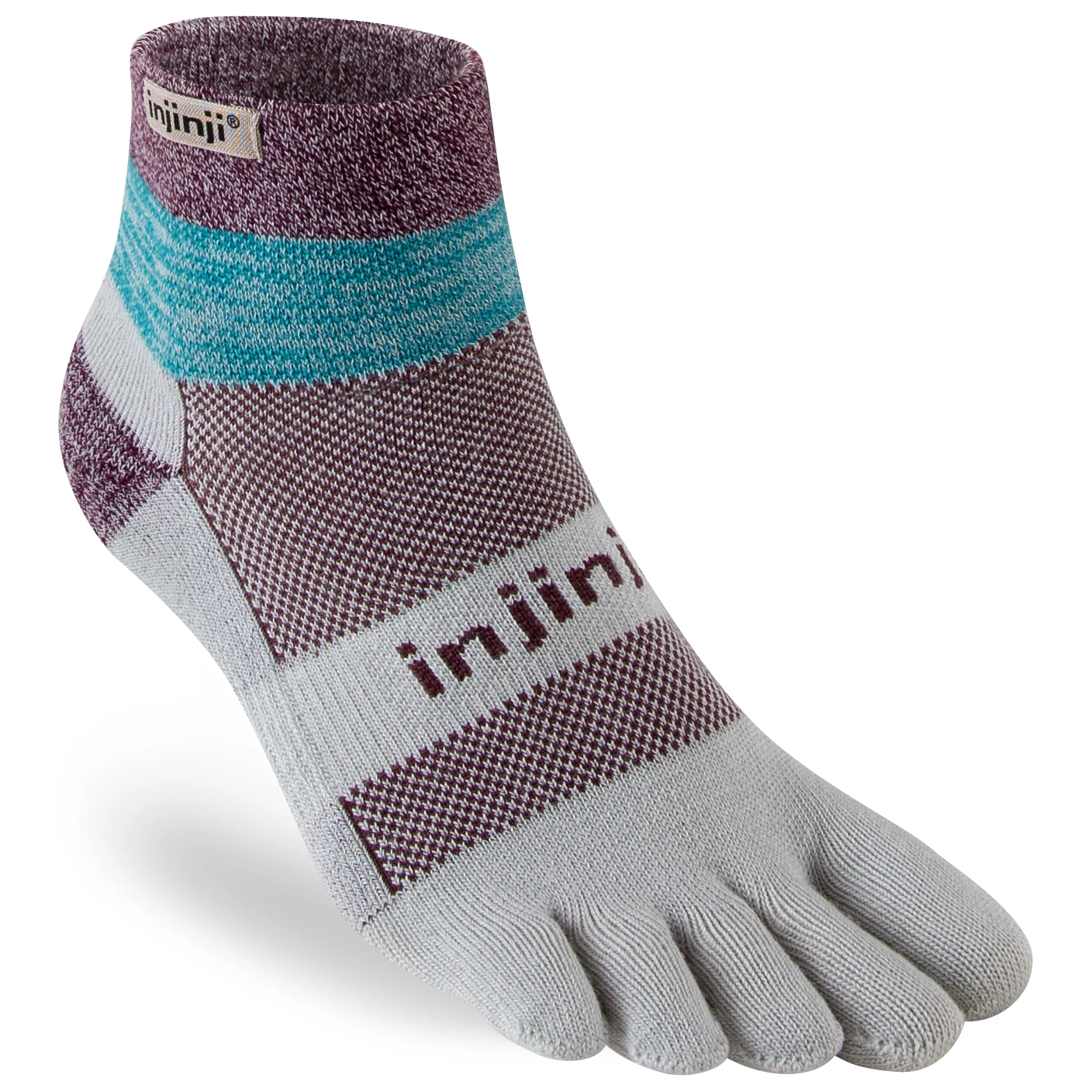 Injinji - Trail Midweight Mini-Crew - Chaussettes De Randonnée 3 Injinji - Trail Midweight Mini-Crew - Chaussettes De Randonnée – Image 3