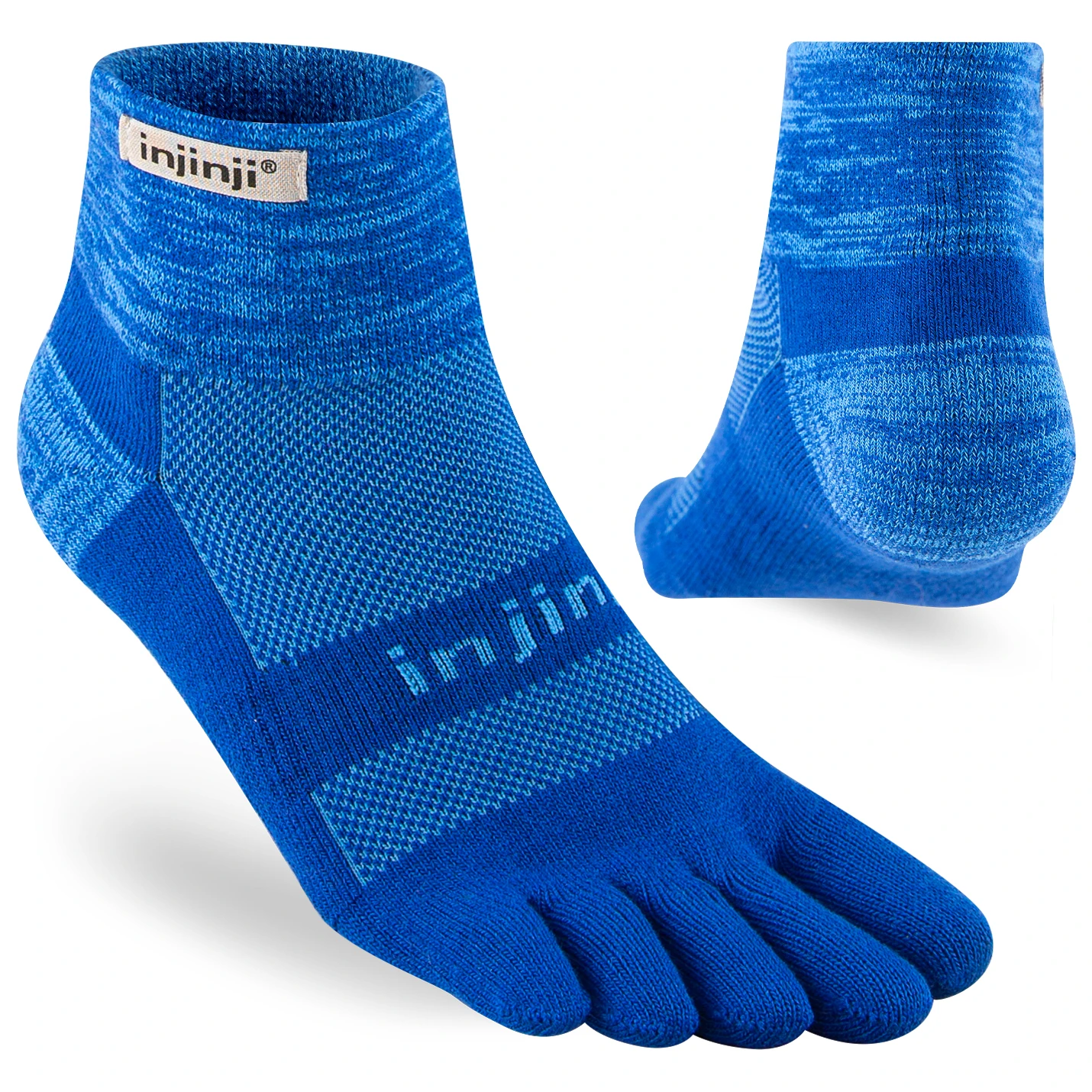 Injinji - Trail Midweight Mini-Crew - Chaussettes De Randonnée 2 Injinji - Trail Midweight Mini-Crew - Chaussettes De Randonnée – Image 2