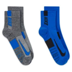 Nike - Multiplier Running Ankle Socks (2 Pair) - Chaussettes De Running