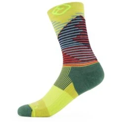 Ortovox - All Mountain Mid Socks - Chaussettes En Laine Mérinos -Magasin De Chaussures D'Extérieur ortovox all mountain mid socks chaussettes en laine merinos 3