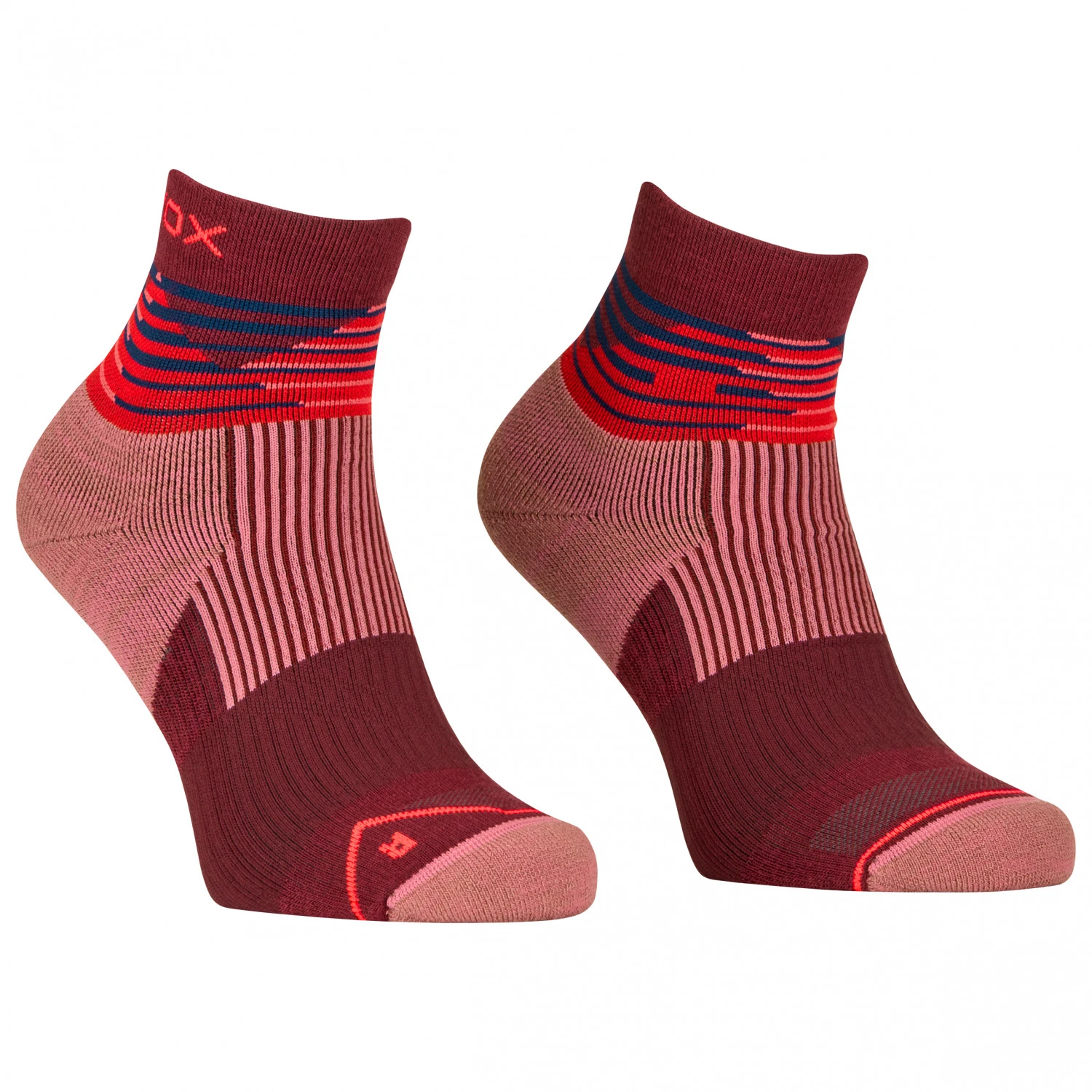 Ortovox - Women's All Mountain Quarter Socks - Chaussettes En Laine Mérinos 2 Ortovox - Women's All Mountain Quarter Socks - Chaussettes En Laine Mérinos – Image 2
