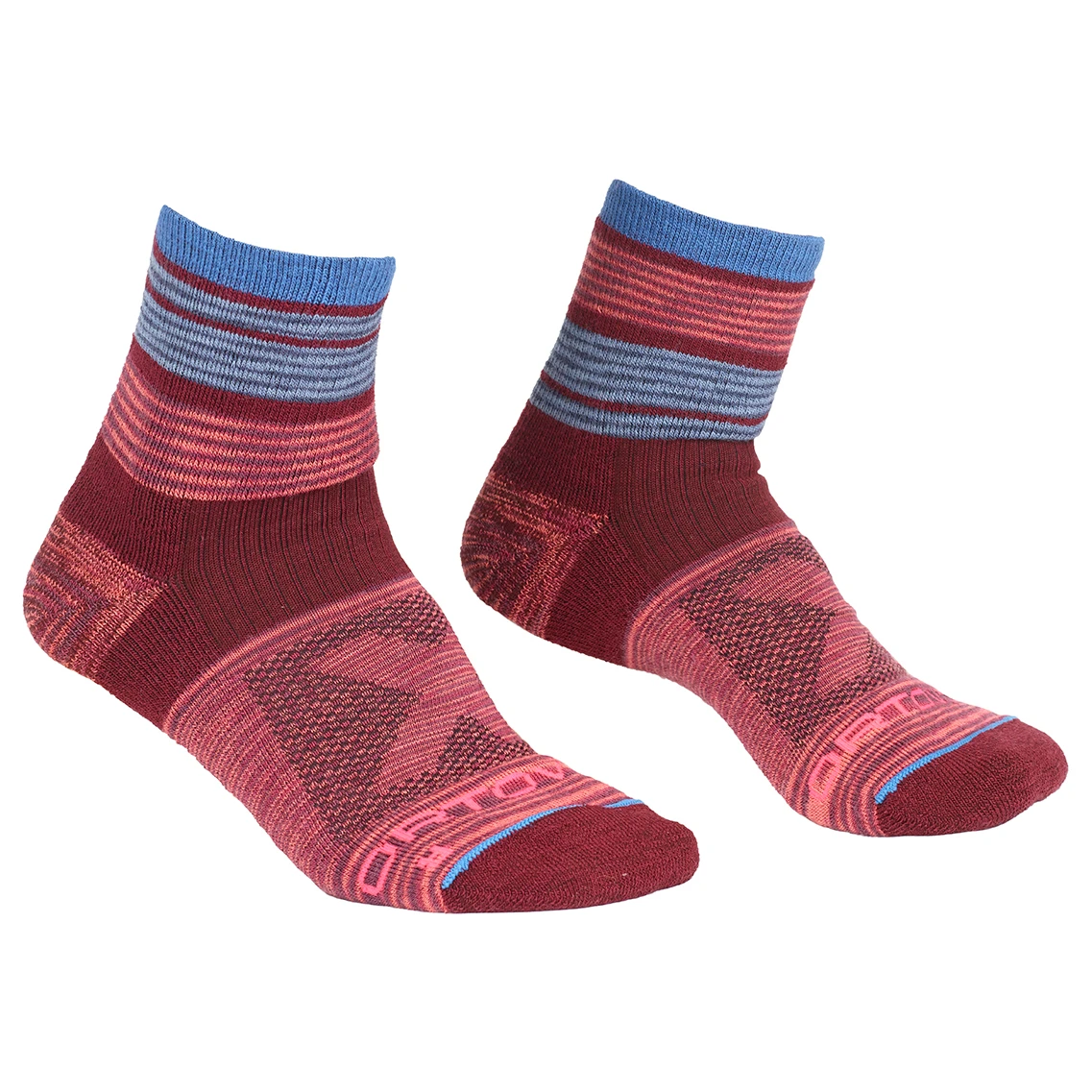 Ortovox - Women's All Mountain Quarter Socks Warm - Chaussettes De Randonnée 2 Ortovox - Women's All Mountain Quarter Socks Warm - Chaussettes De Randonnée – Image 2
