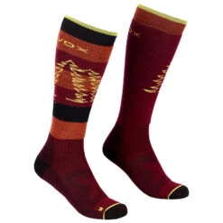 Ortovox - Women's Free Ride Long Socks - Chaussettes De Ski -Magasin De Chaussures D'Extérieur ortovox womens free ride long socks chaussettes de ski 3