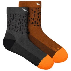 Salewa - MTN TRN Abmahnung All Mountain QRT Sock - Chaussettes De Randonnée -Magasin De Chaussures D'Extérieur salewa mtn trn abmahnung all mountain qrt sock chaussettes de randonnee 1