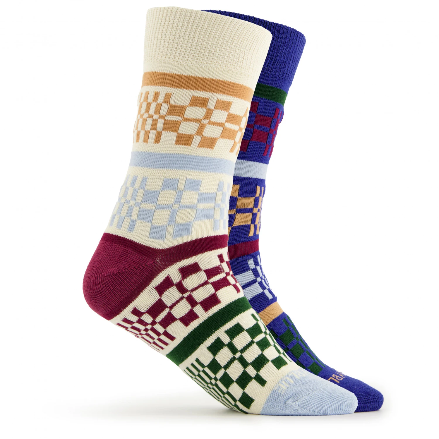 United By Blue - Softhemp Collage Stripe Sock 2-Pack - Chaussettes Multifonctions 4 United By Blue - Softhemp Collage Stripe Sock 2-Pack - Chaussettes Multifonctions – Image 4