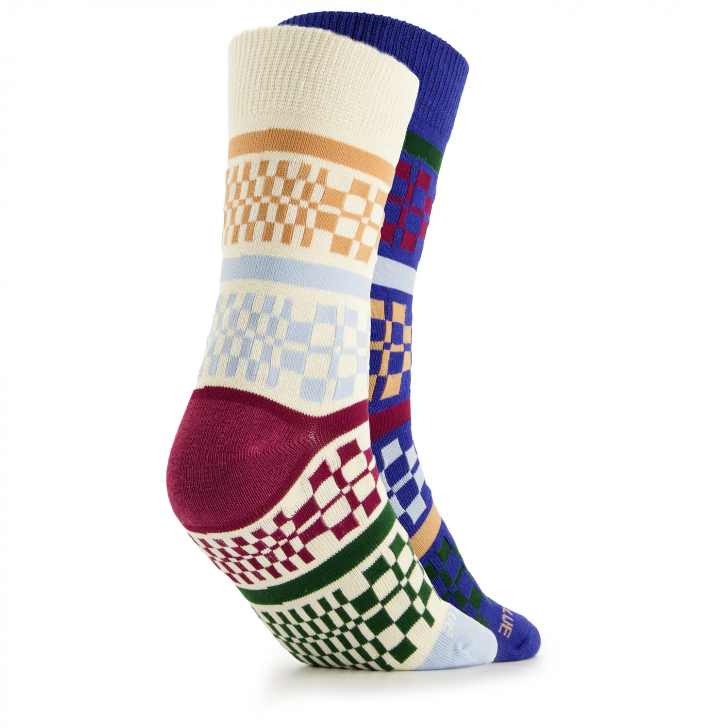 United By Blue - Softhemp Collage Stripe Sock 2-Pack - Chaussettes Multifonctions 2 United By Blue - Softhemp Collage Stripe Sock 2-Pack - Chaussettes Multifonctions – Image 2