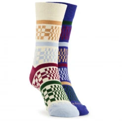 United By Blue - Softhemp Collage Stripe Sock 2-Pack - Chaussettes Multifonctions 6 United By Blue - Softhemp Collage Stripe Sock 2-Pack - Chaussettes Multifonctions -Magasin De Chaussures D'Extérieur united by blue softhemp collage stripe sock 2 pack chaussettes multifonctions detail 3